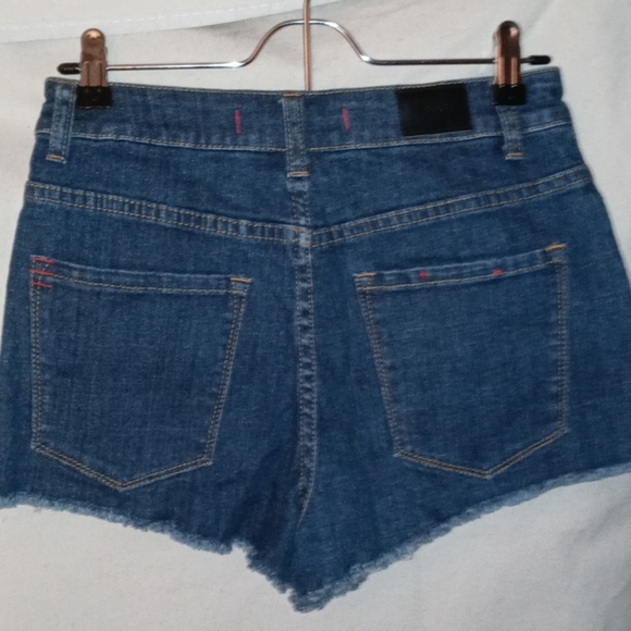 UO BDG Suede High Rise Cheeky Shorts - Picture 2 of 3